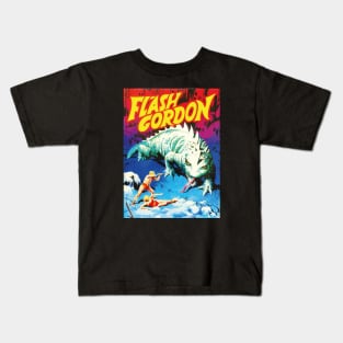 RETRO FLASH GORDON Kids T-Shirt